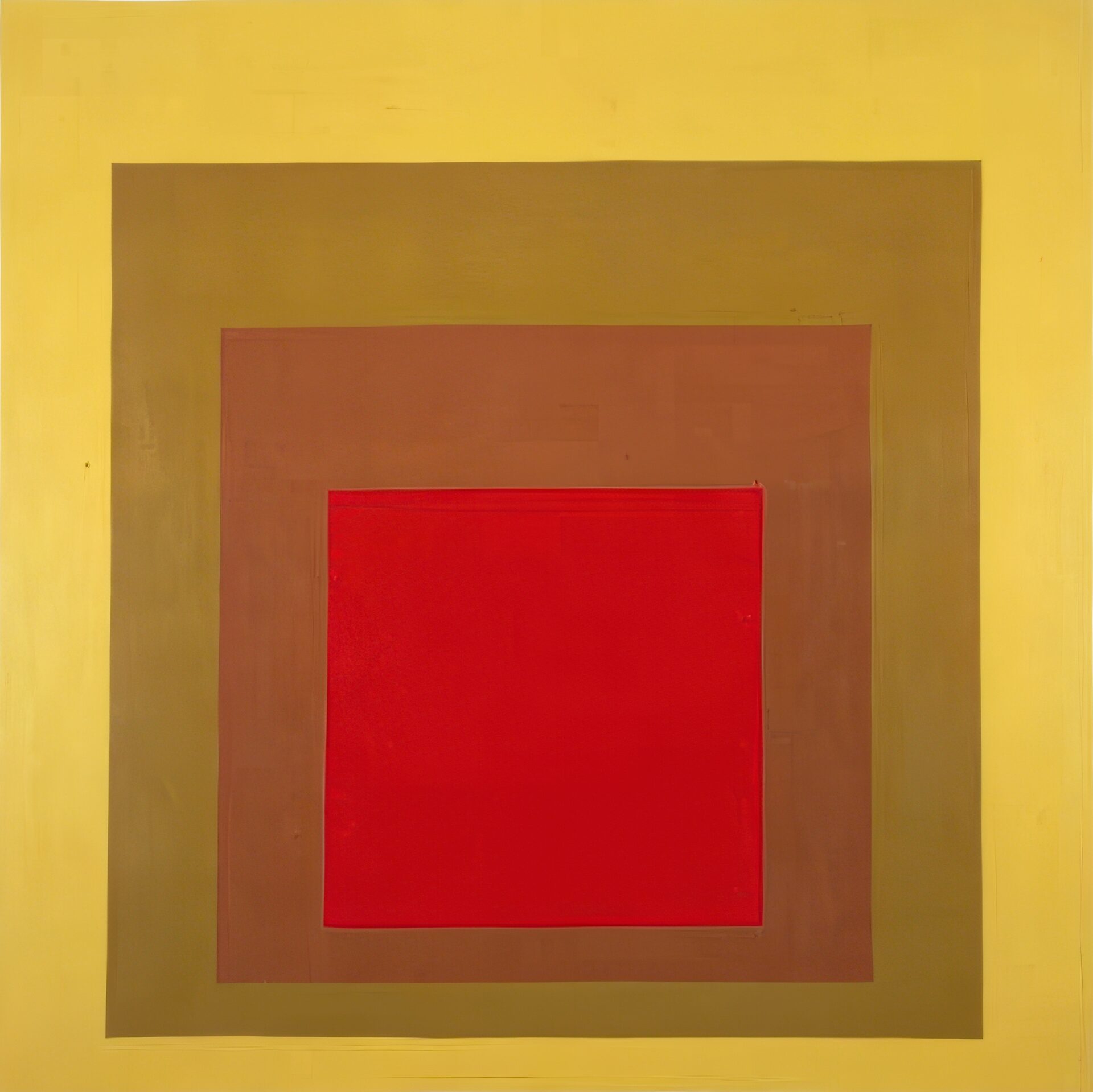 Йозеф Альберс – Дань уважения к квадрату – 1967 г.