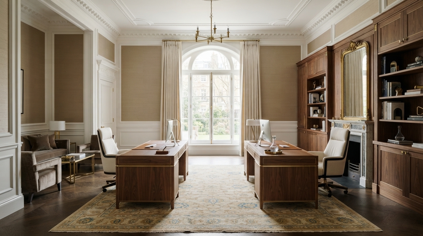 Neoclassical office interior design