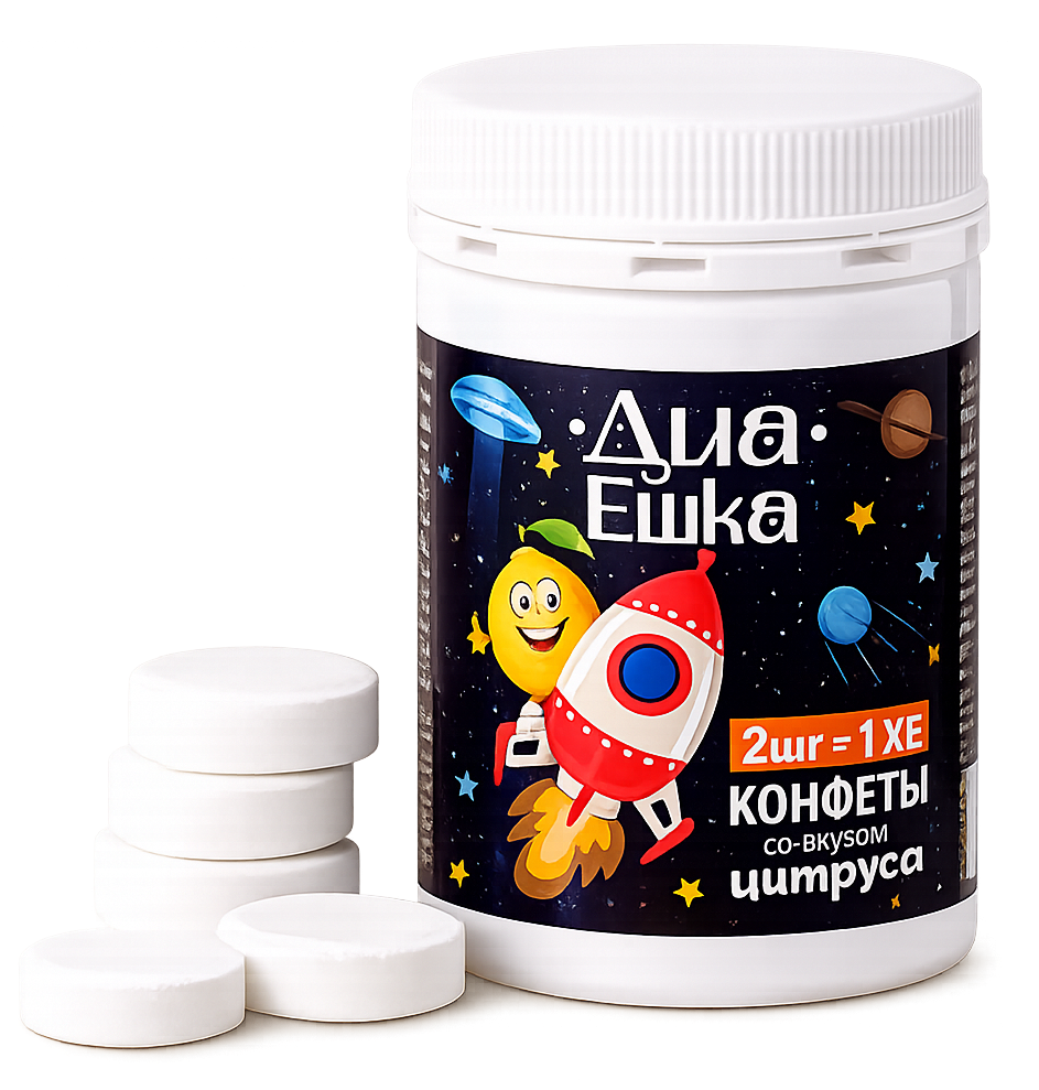 Конфеты с декстрозой ДиаЕшка