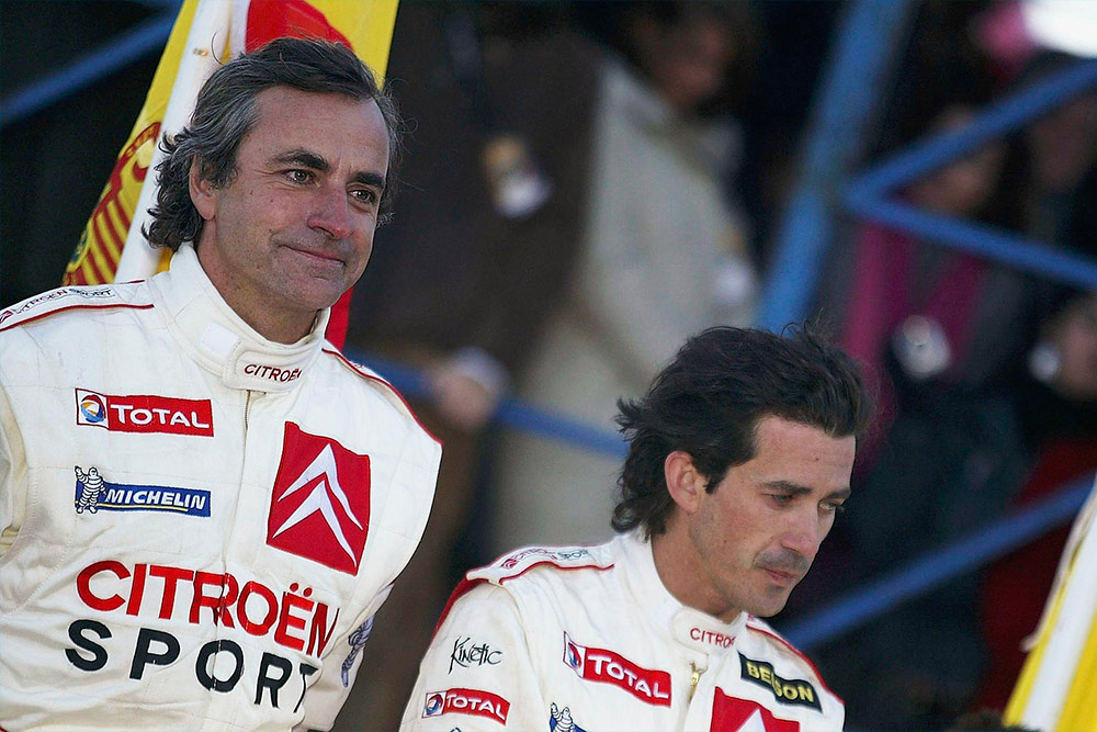 Победители ралли Аргентина 2004 Карлос Сайнс и Марк Марти (Citroën)