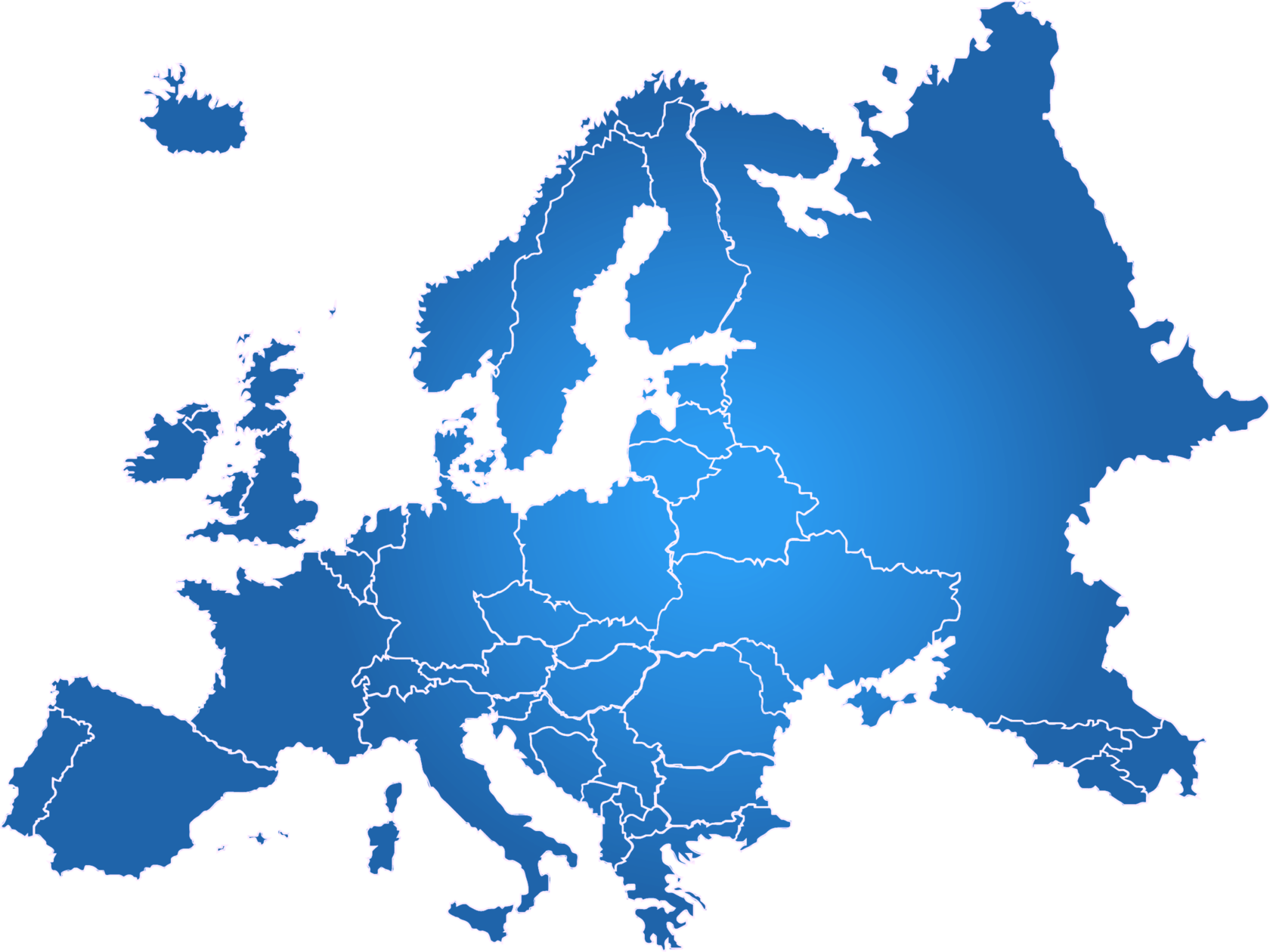 Европейский сток. Очертания Европы. Карта - Европа. Европа Континент. Карта Европы вектор.