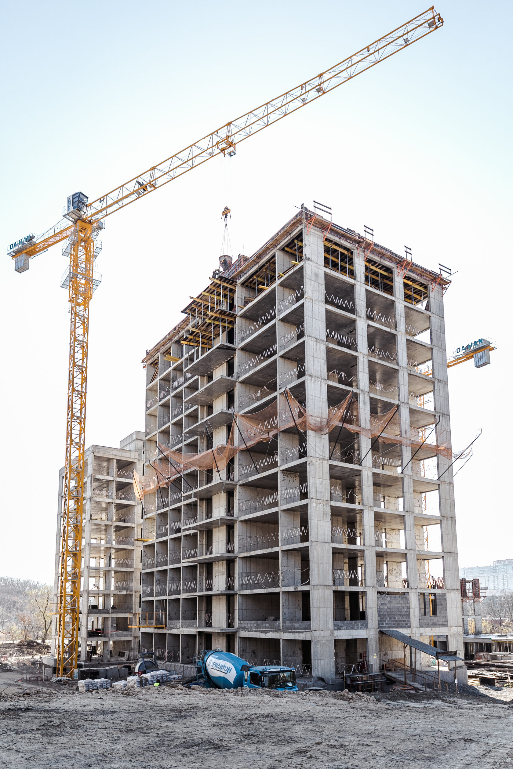 Отчет о ходе строительства октябрь 2023