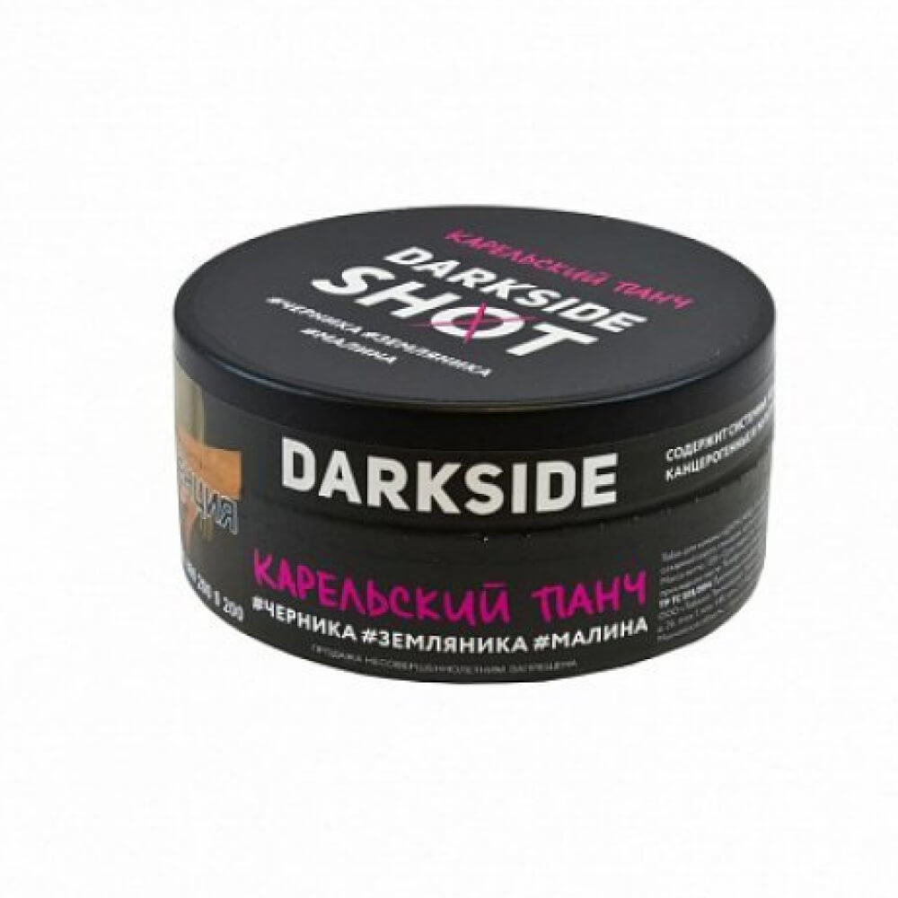 Dark side отзывы. Darkside shot 120г. Табак Дарксайд Карельский Панч. Дарксайд табак 120 гр. Дарксайд шот Карельский Панч.