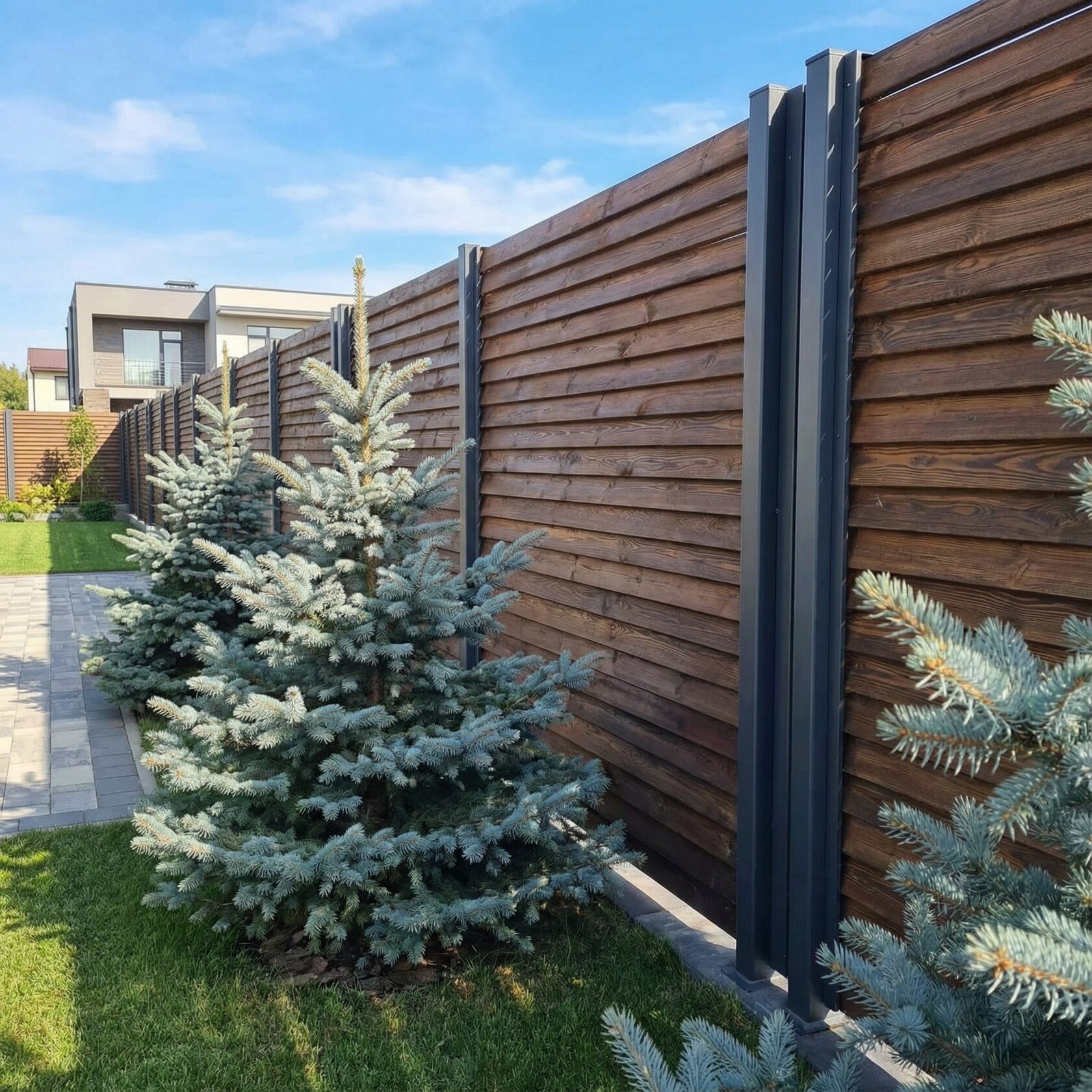 Заборная доска Каменное Дерево