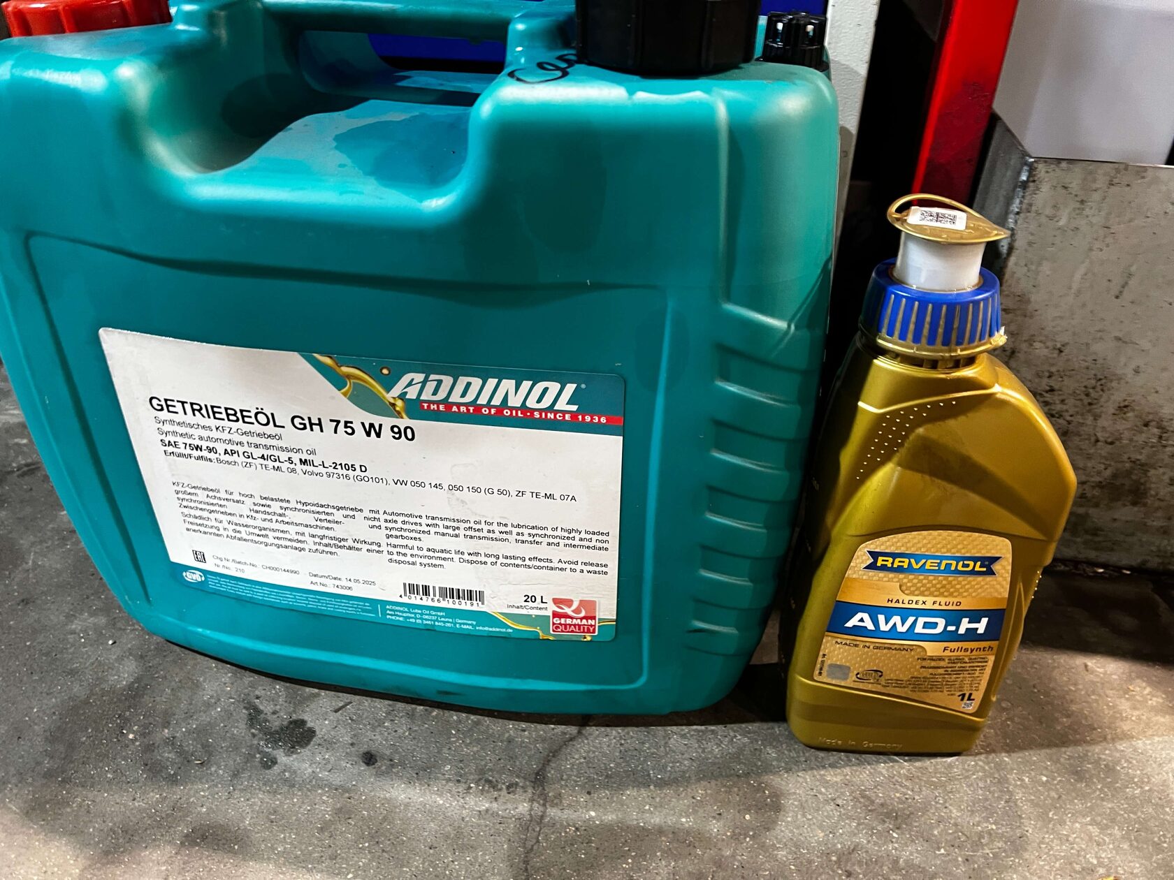Масло Ravenol AWD-H для Haldex 6