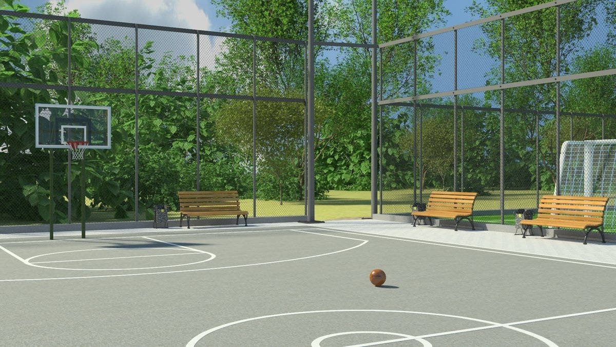 Проектирование спортивных объектов для баскетбола — типовые проекты и  чертежи