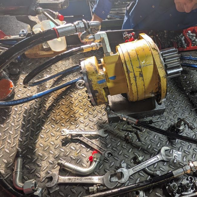 Ремонт гидромотора Rexroth MCR10