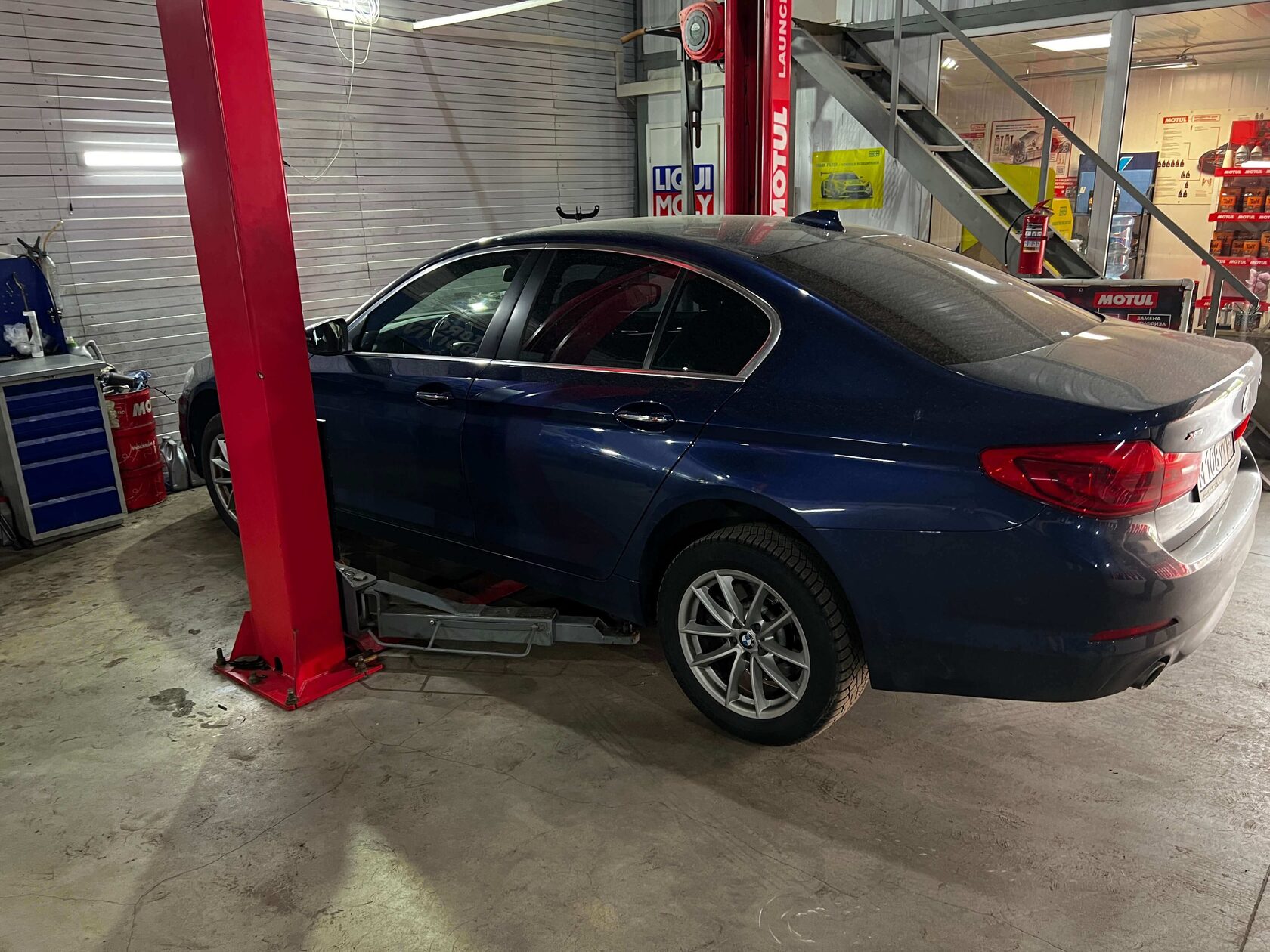 Аппаратная замена масла в АКПП BMW 5 G30 ZF 8HP50