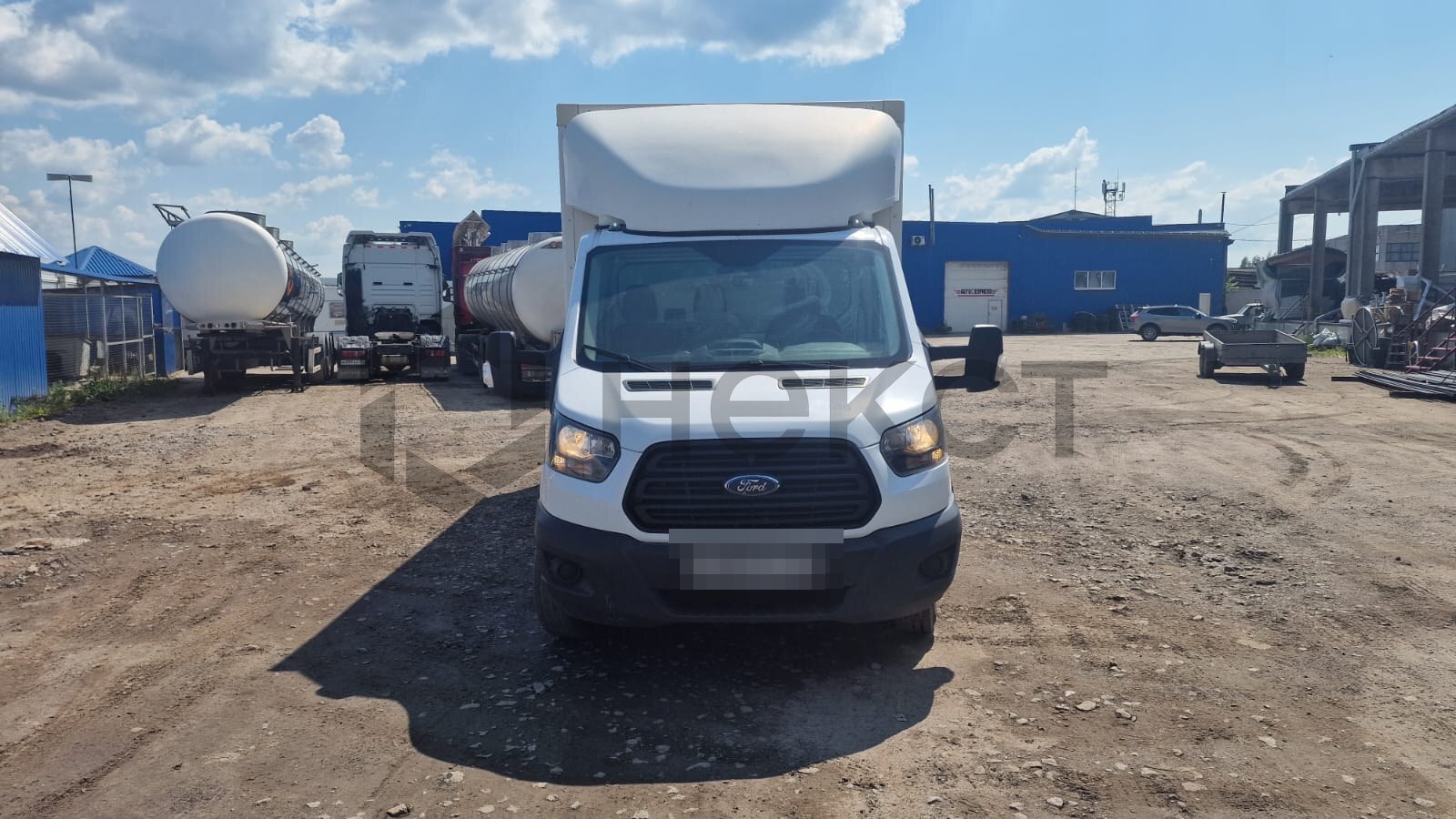 Оформление ССКТС установка спойлера Ford Transit Вологда