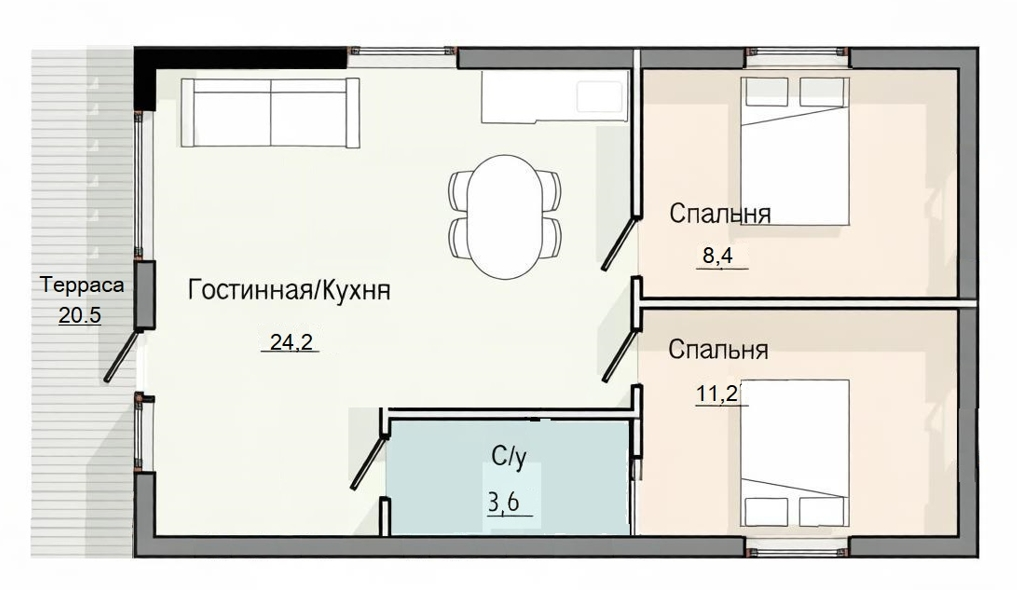 Планировка Aira