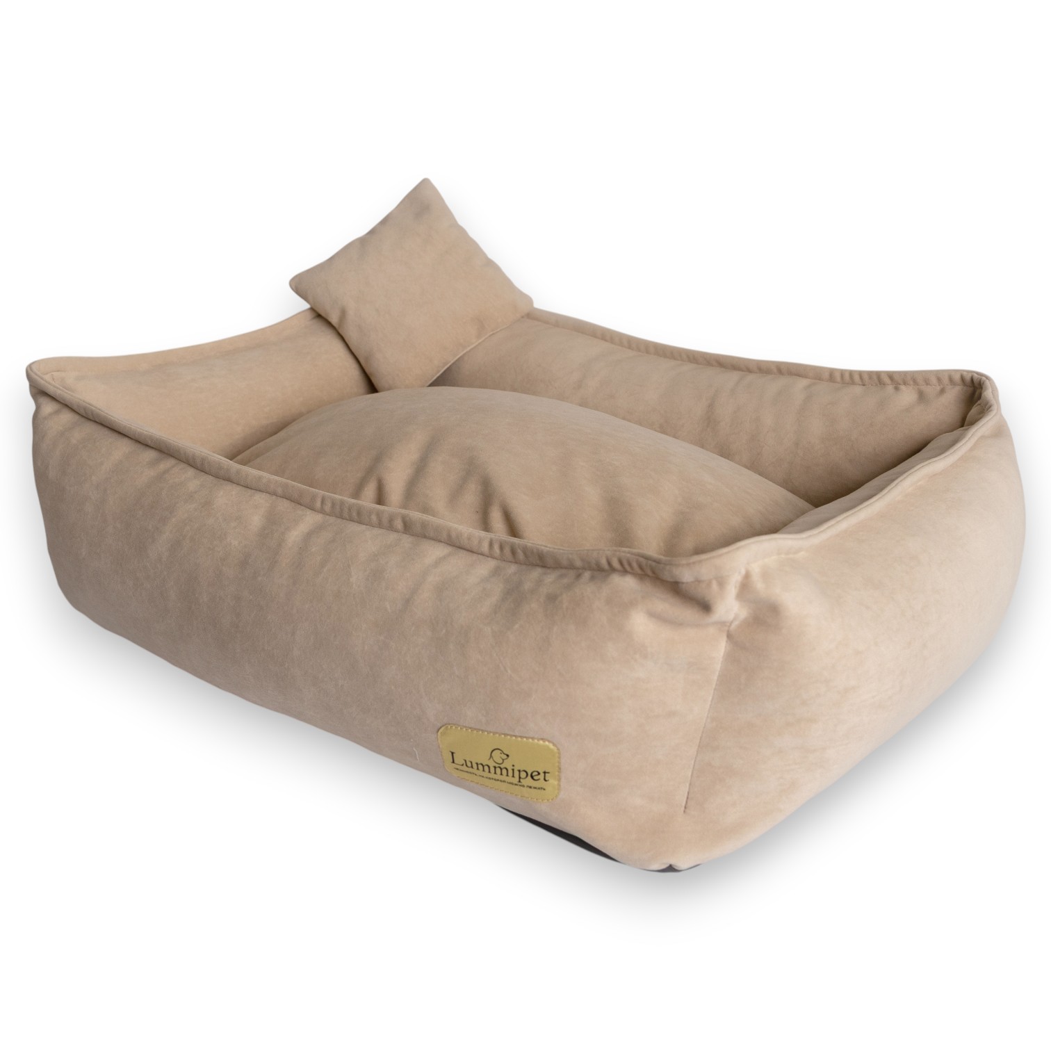 лежанка прямая бежевая