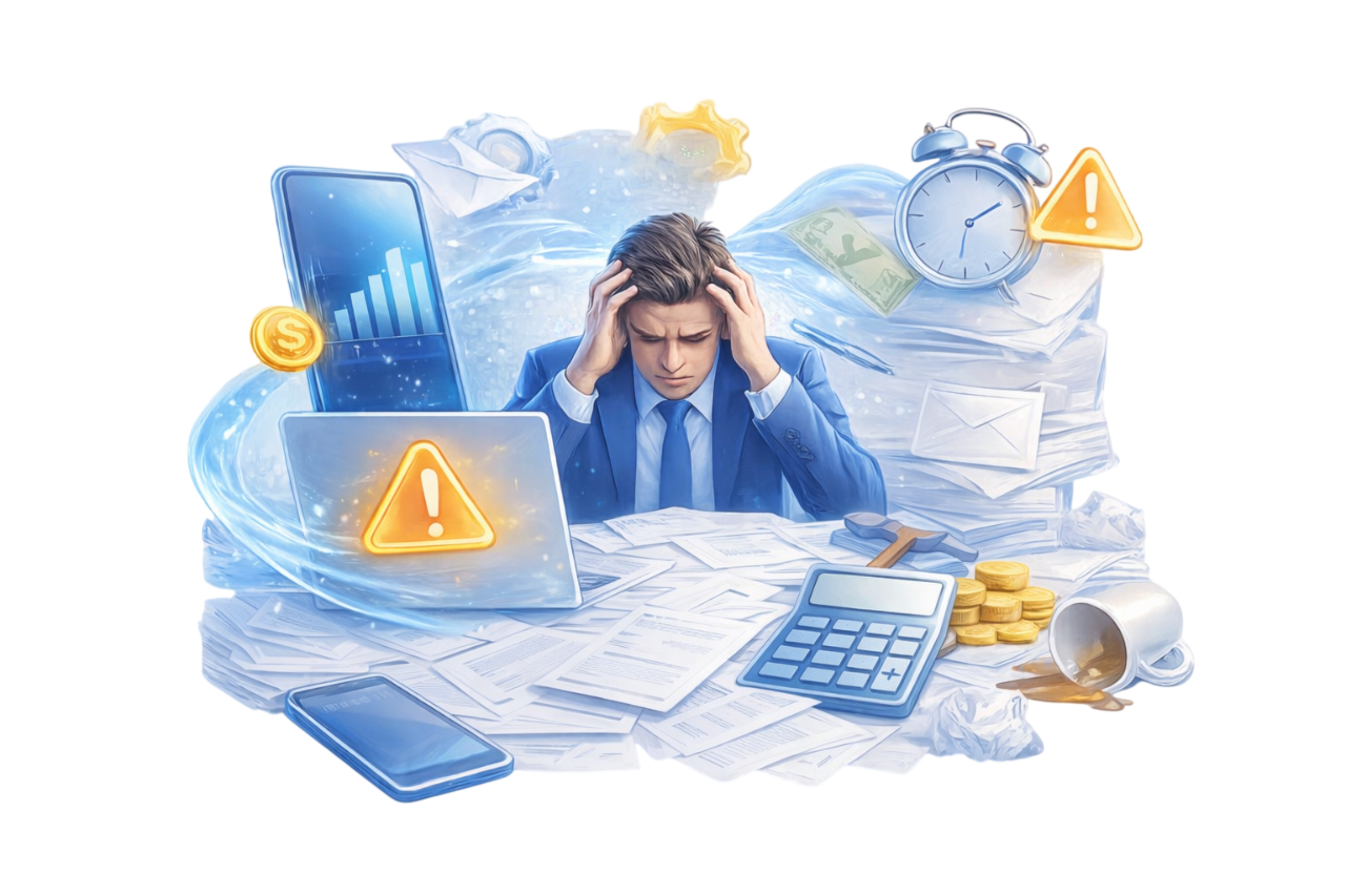 Менеджер страдает от ручного выставления счетов