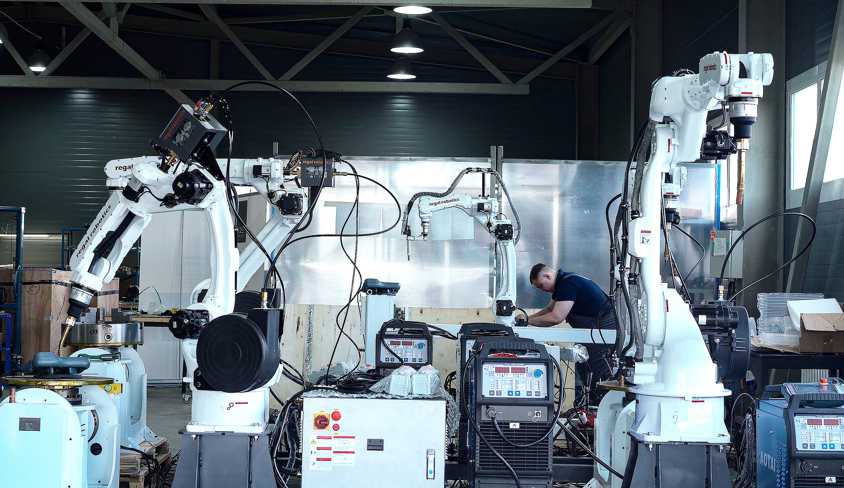 производственный цех Прайд-Автоматикс — сборка роботизированных ячеек 600 м²