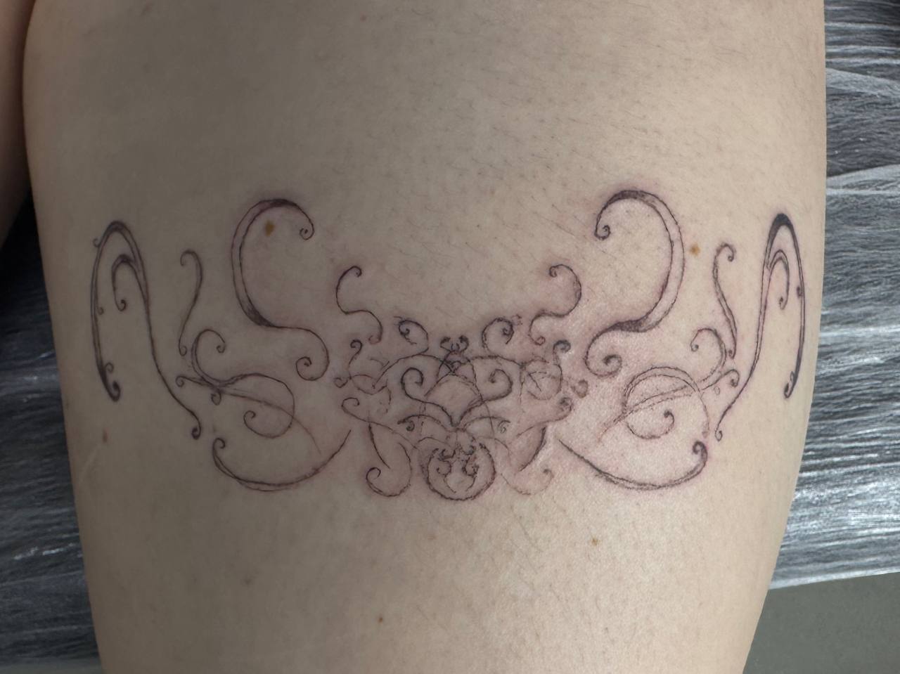 Blackwork back piece study