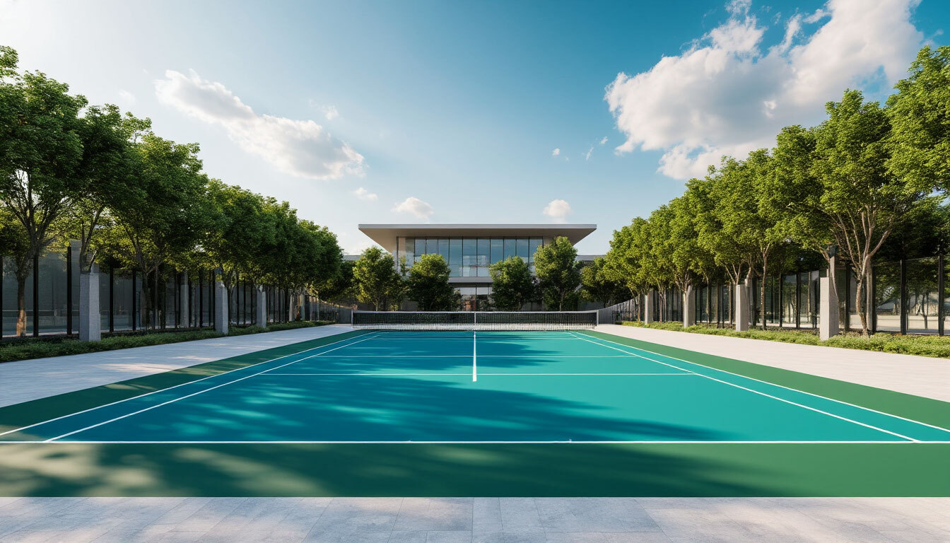 Большой теннис подача