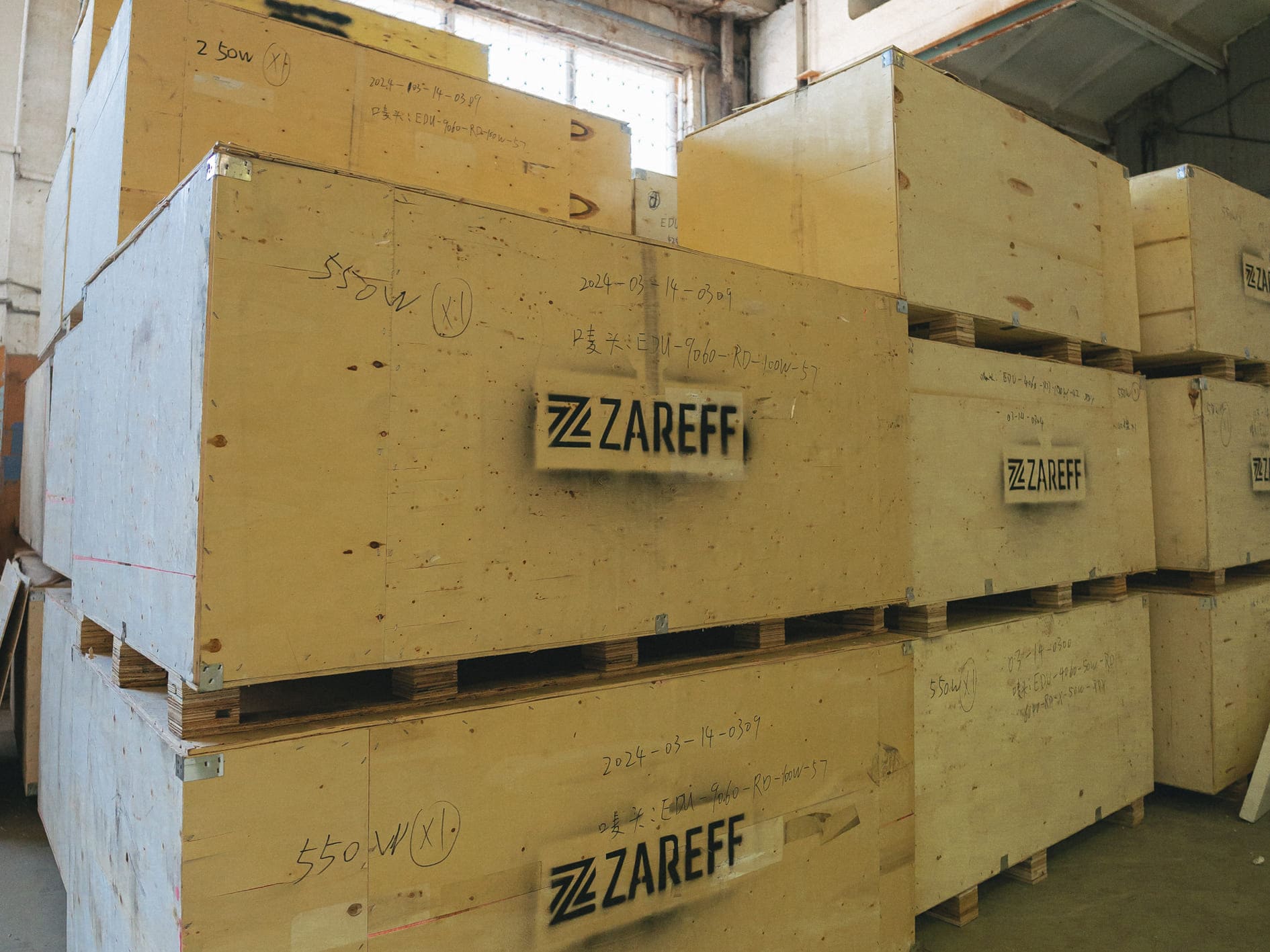 Станки ZAREFF на складе