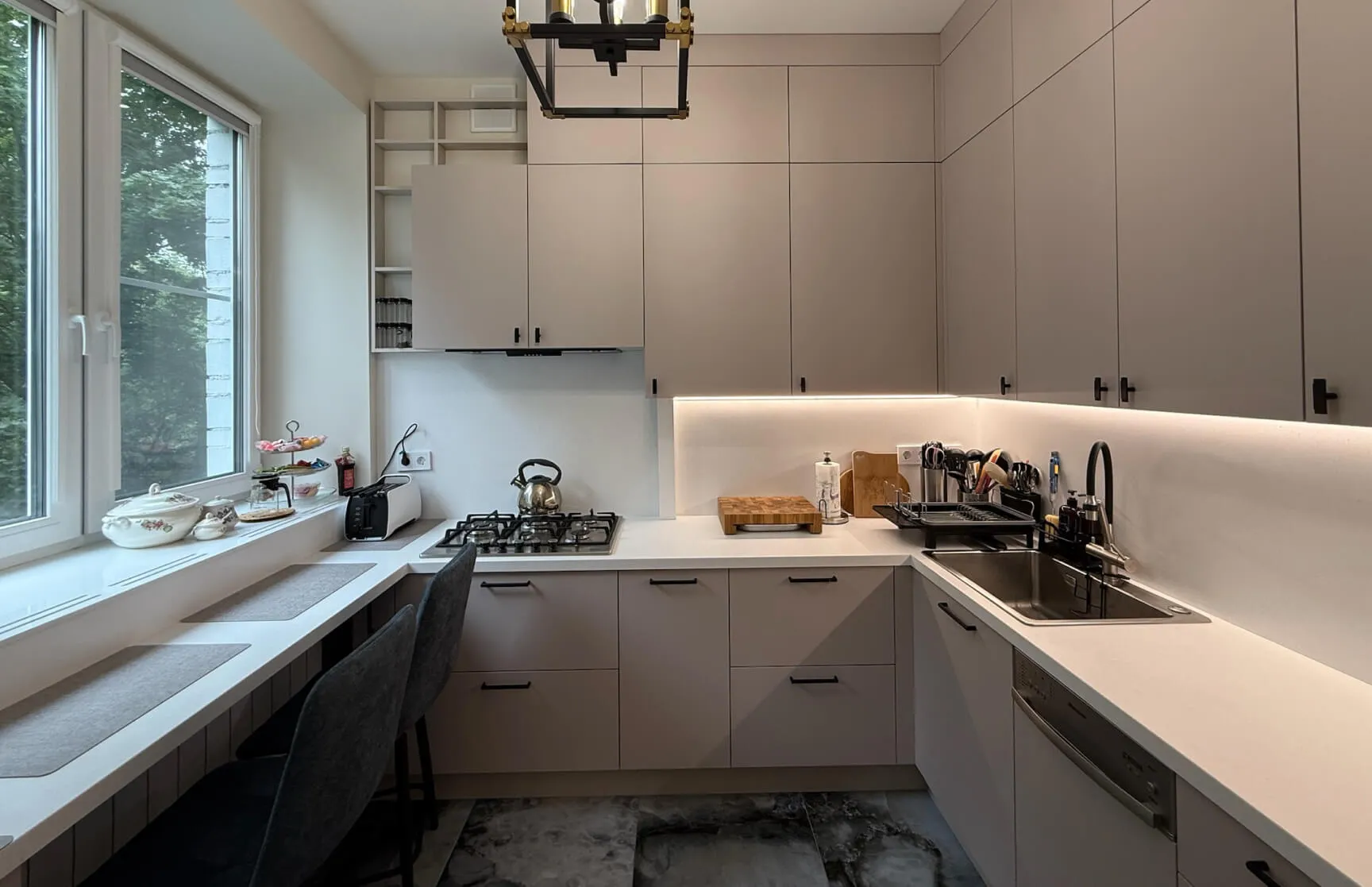 Эргономичная кухня 1