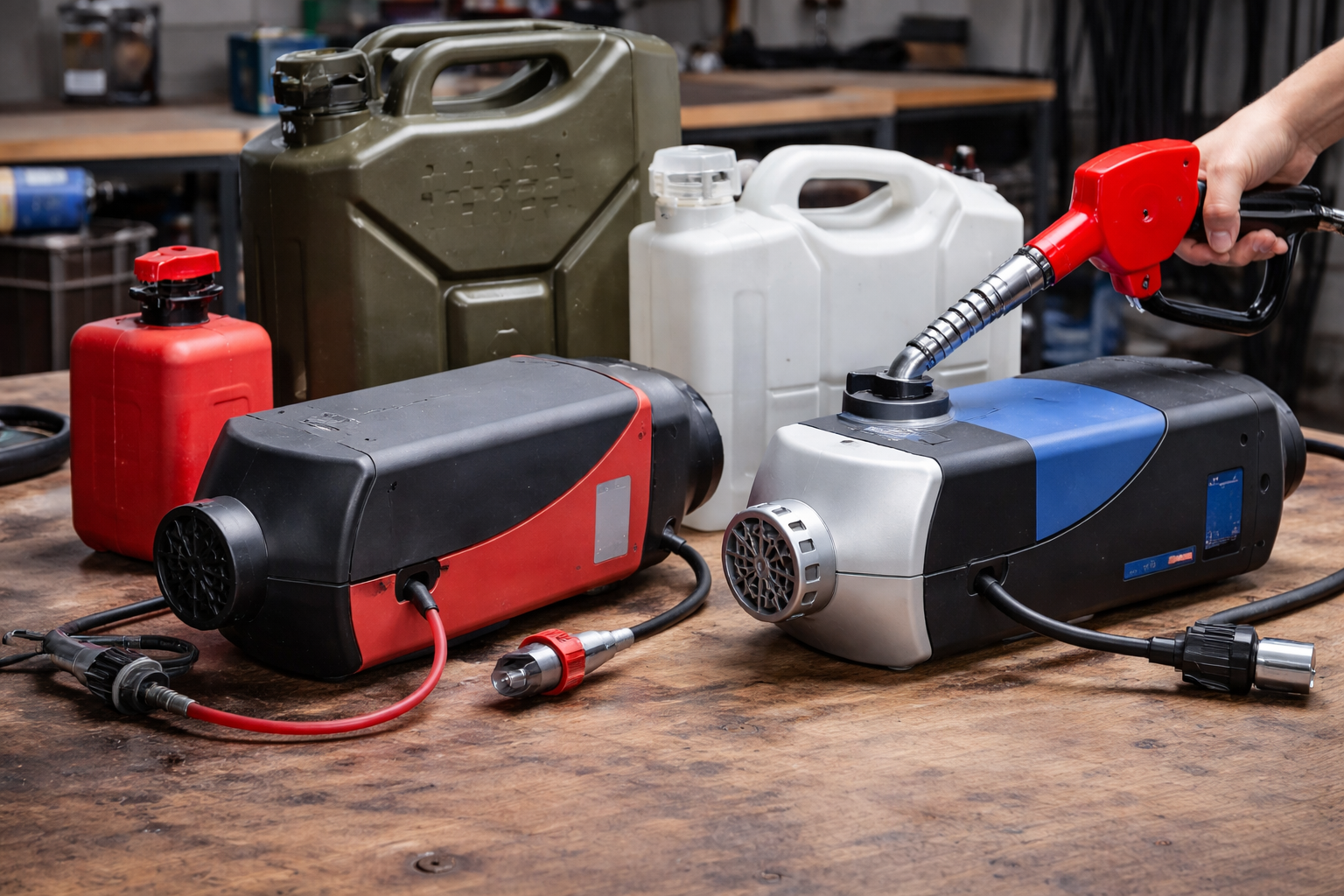 Сравнение дизельного и бензинового автономного отопителя