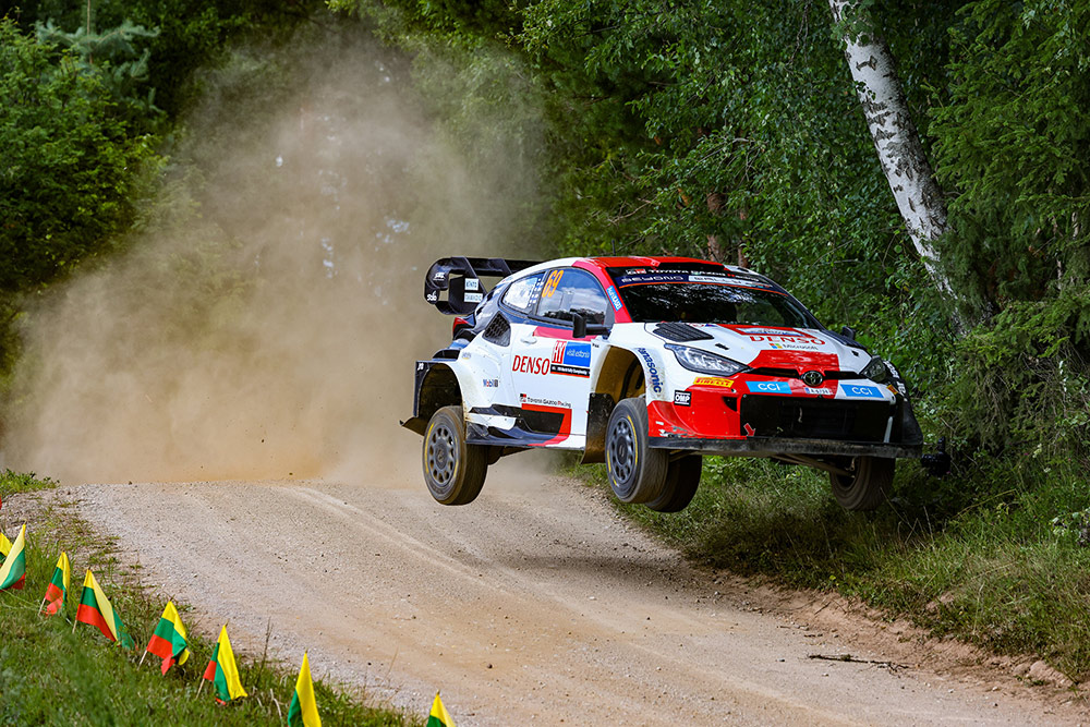 Калле Рованпера и Йонне Халттунен, Toyota GR Yaris Rally1 (A-6754), ралли Эстония 2023/Фото: Toyota Gazoo Racing WRT