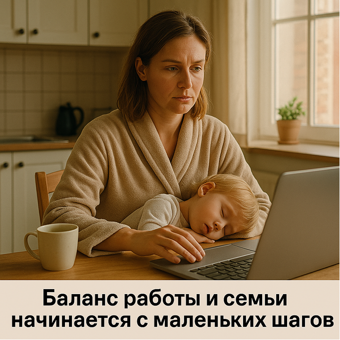 Как строить карьеру матери-одиночке: баланс работы и семьи