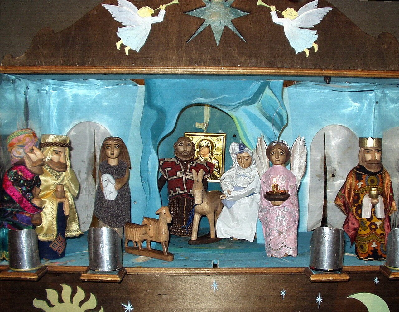 Вертеп, рождество, театр