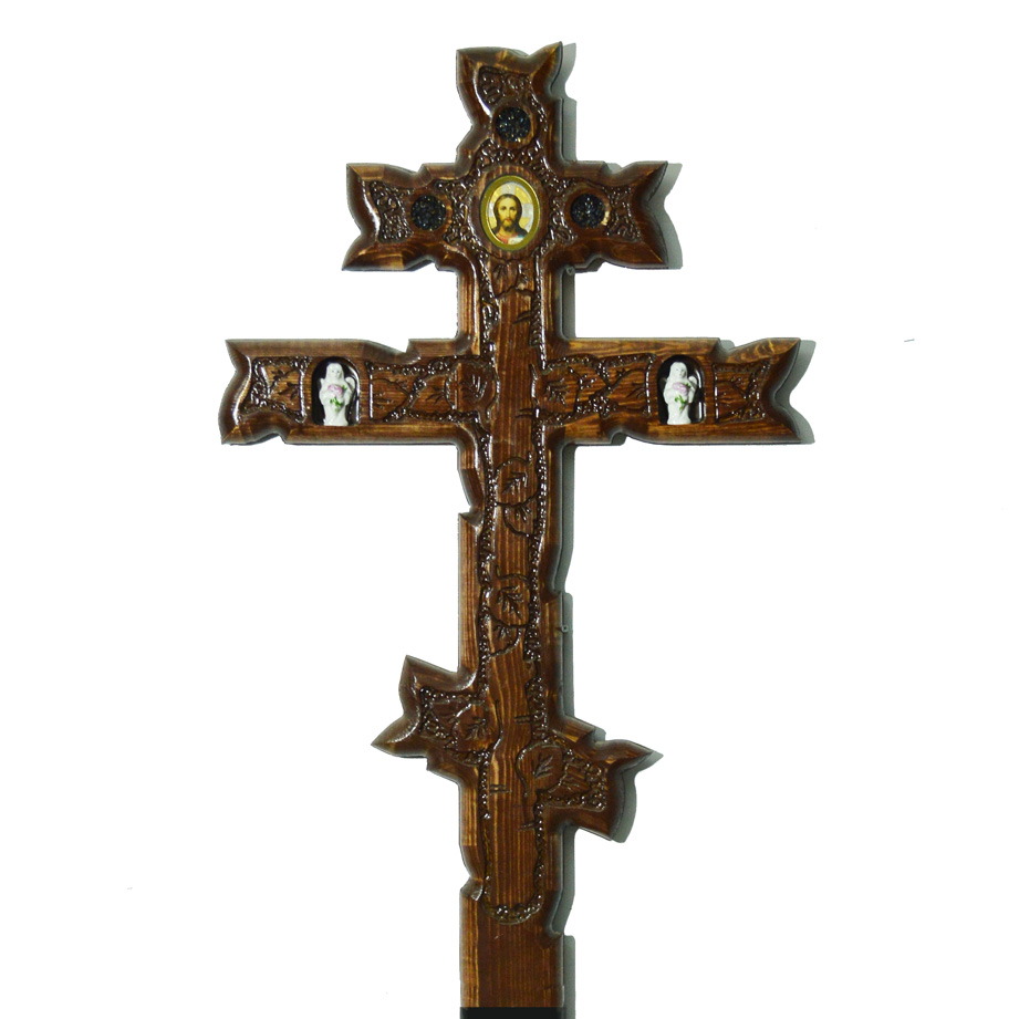 Могильные кресты из лиственницы