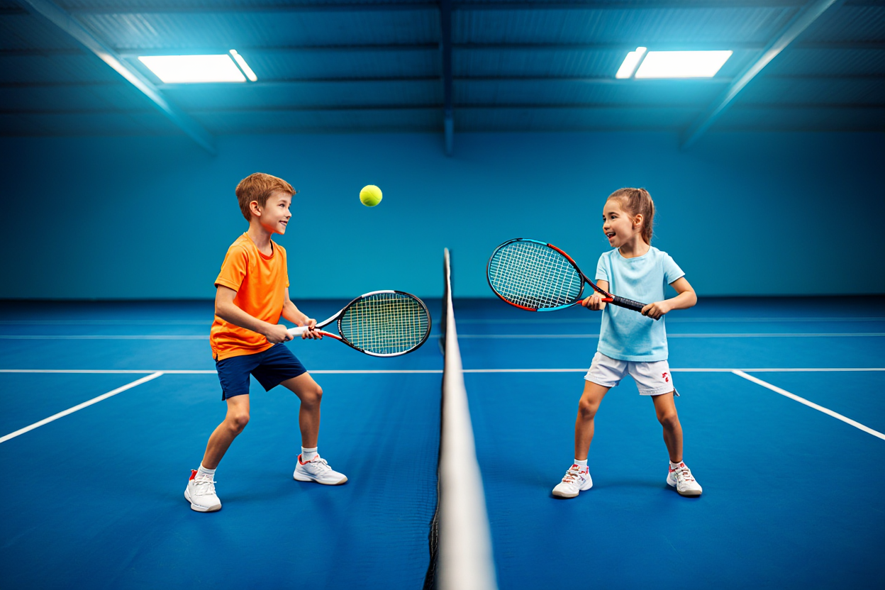 Большой теннис для детей 6-7 лет
