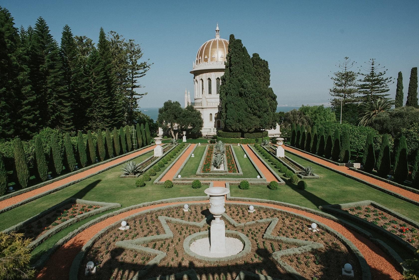 Legende o križarima i templarima, podzemni jutarnji vrtovi, vrtovi Haifa Bahai