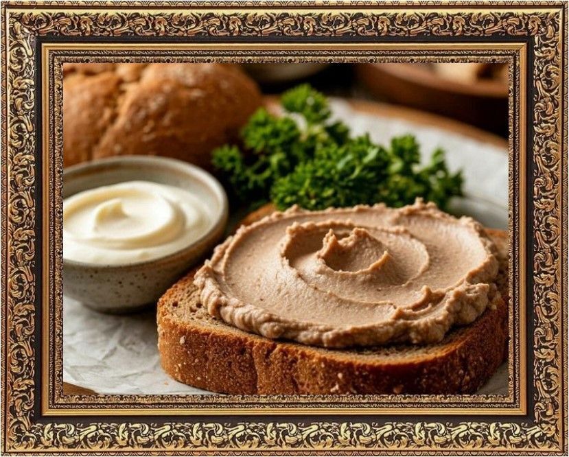 паштет из куриной печени со сливками