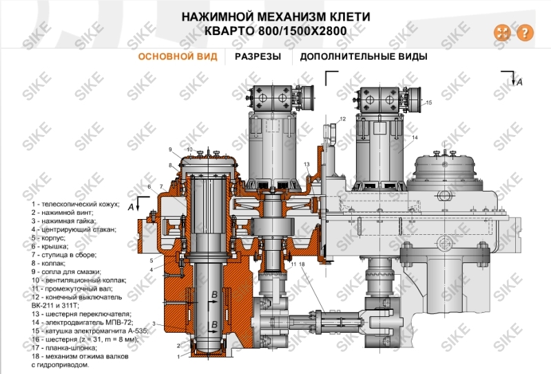 Листопрокатный стан схема