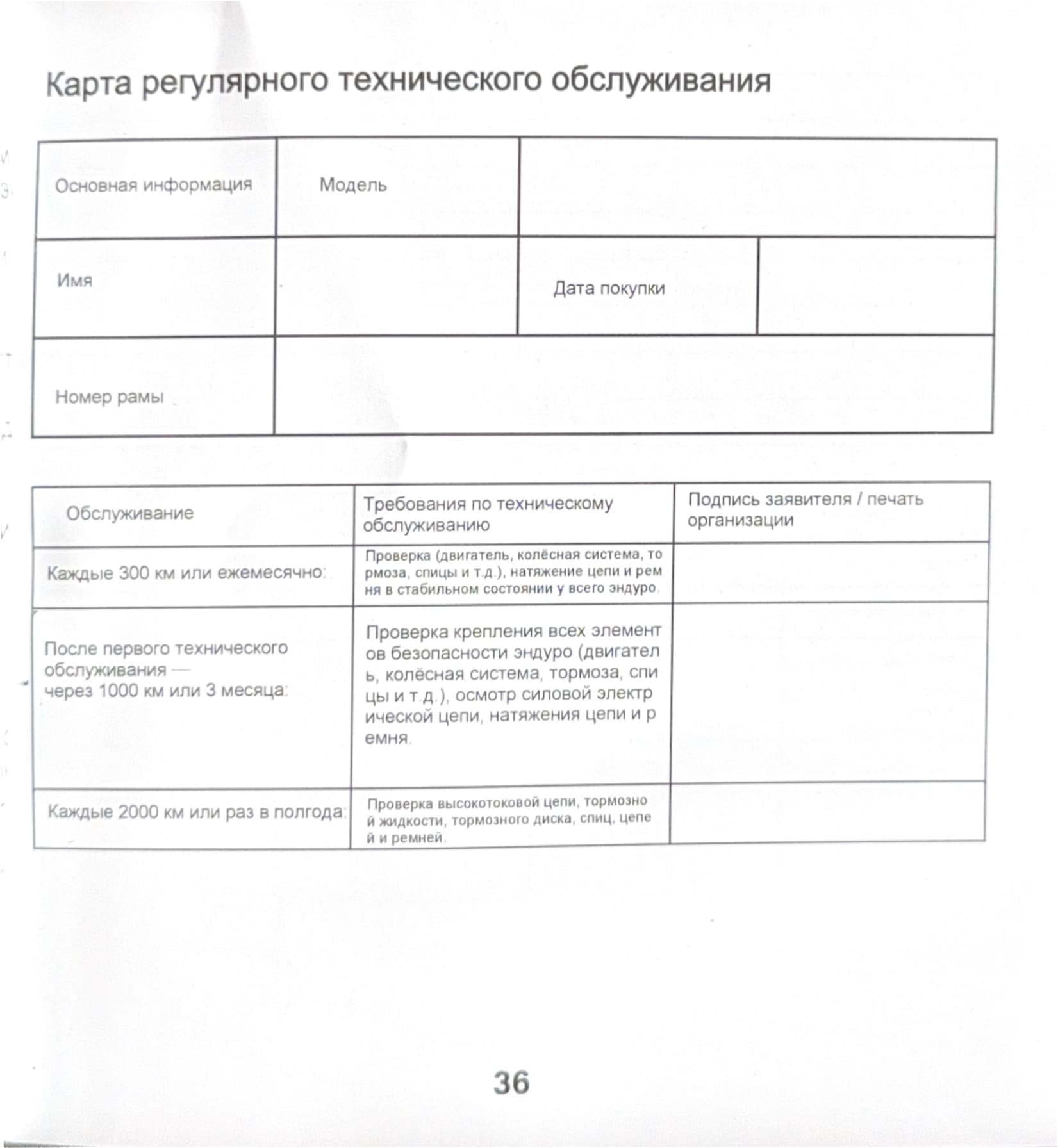 Инструкция к электропитбайку Kugoo Wish 02