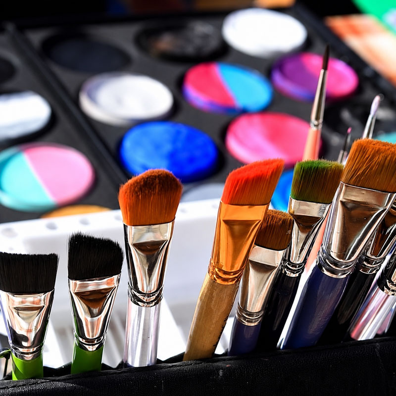 Face painting process