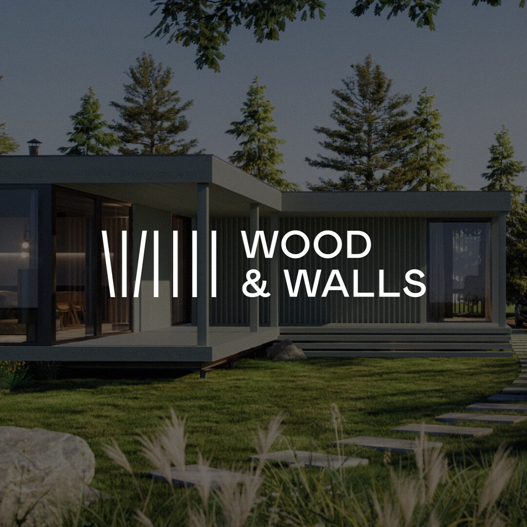 Wood & Walls · бренд – обложка проекта