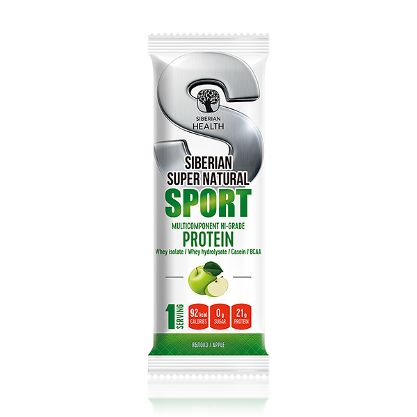 Мультикомпонентный протеин (яблоко), 25 г