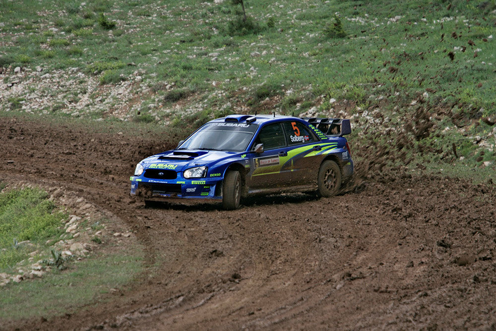 Петтер Сольберг и Фил Миллз, Subaru Impreza S11 WRC '05 (CC54 WRC), ралли Турция 2005