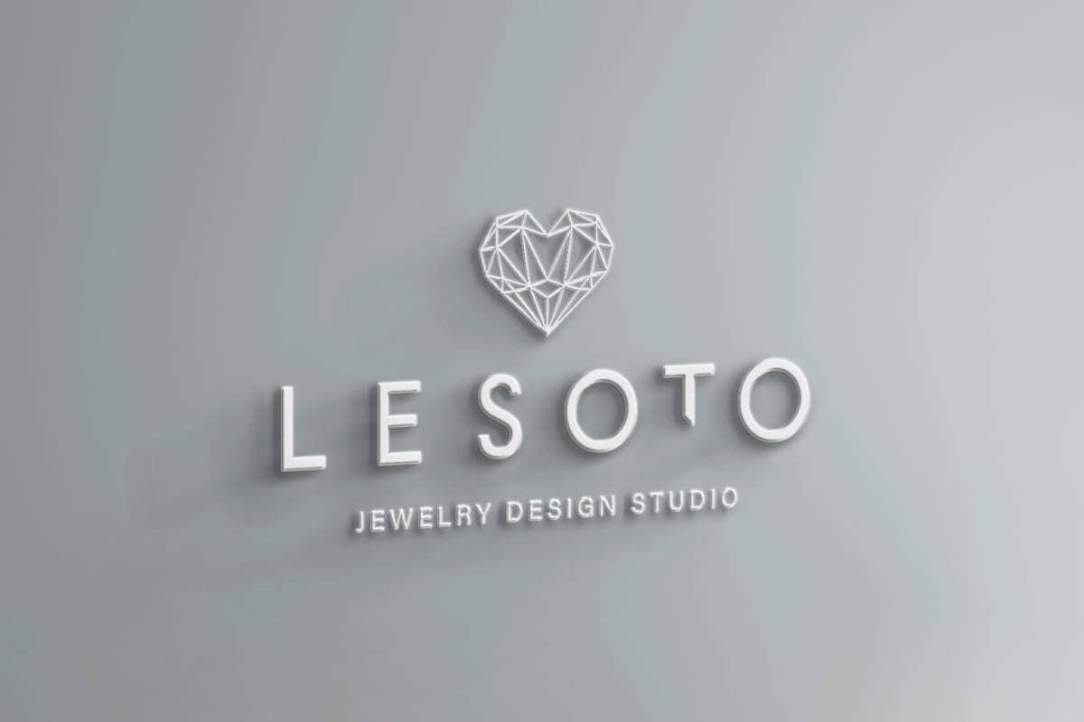 Брендинг для ювелирной студии Lesoto: логотип, гайдбук, фирменный стиль, упаковка