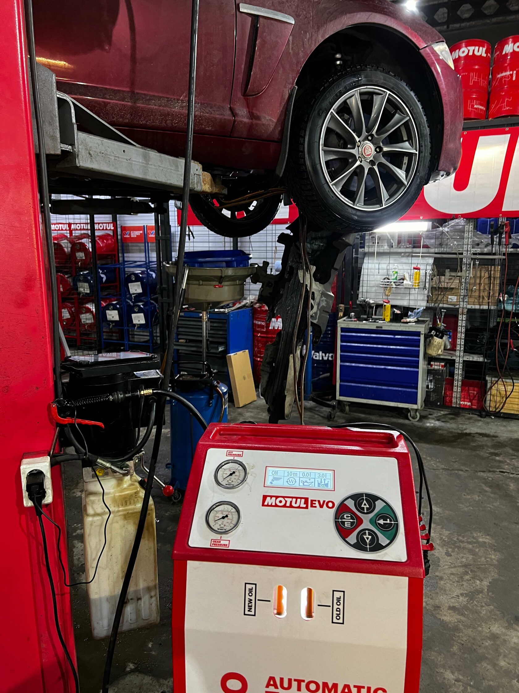 Старое масло АКПП Jaguar