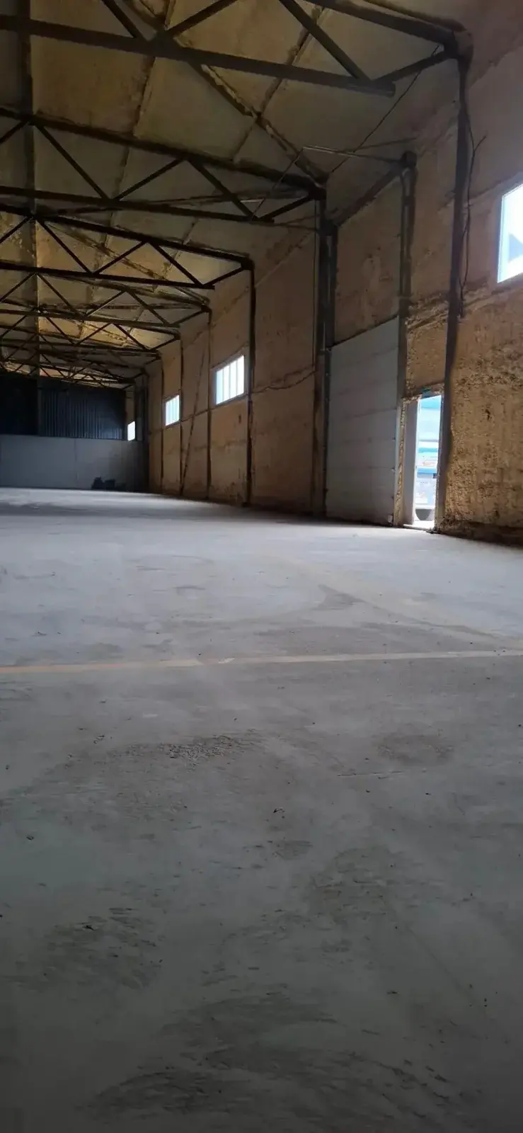 Склад №4 — интерьер свободной части 1152 м²