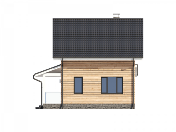 М. Дом 108 м2. Проект 108. Дом буранов. Одноэтажный жилой дом.