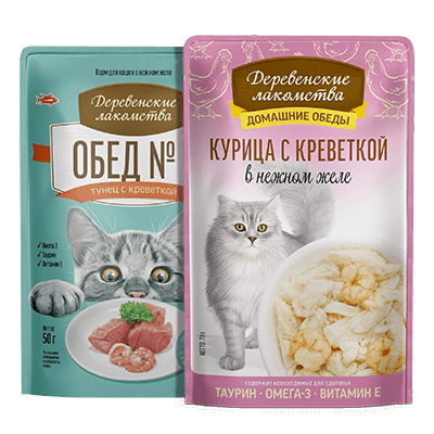 Деревенские лакомства – натуральные корма и лакомства для кошек и собак