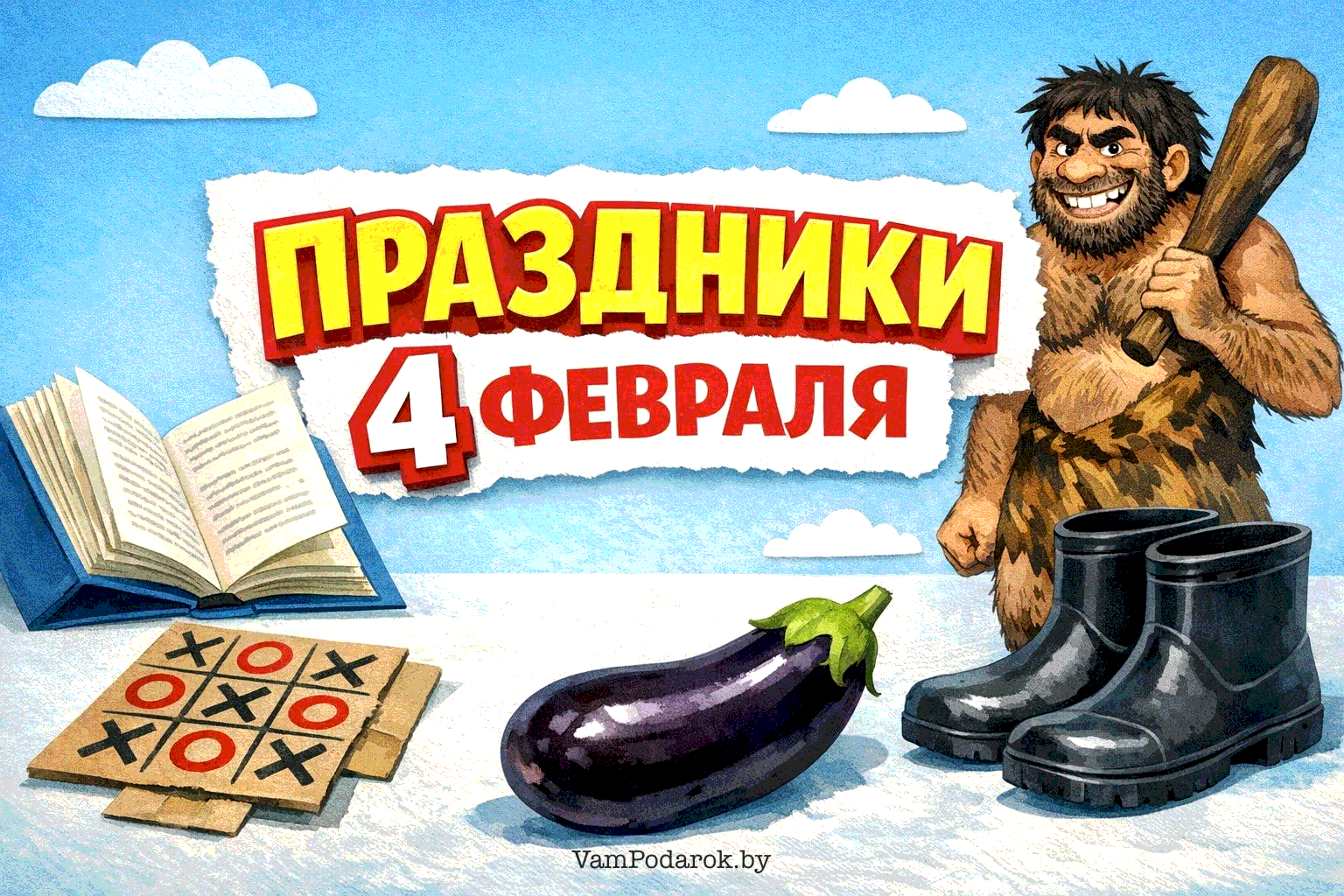 Праздники 4 февраля 2026 года – открытки и картинки