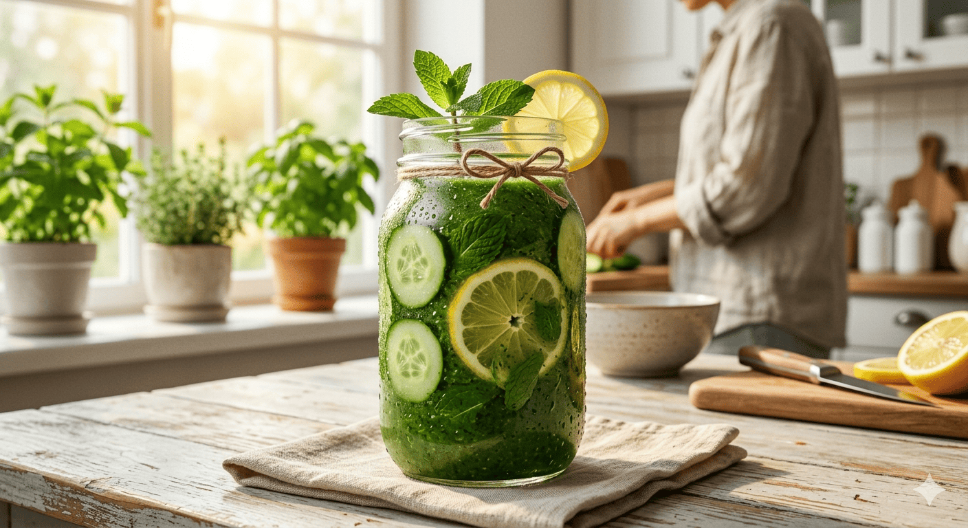 Cucumber-Lemon-Mint Smoothie: Your 2026 Anti-Bloat Strategy