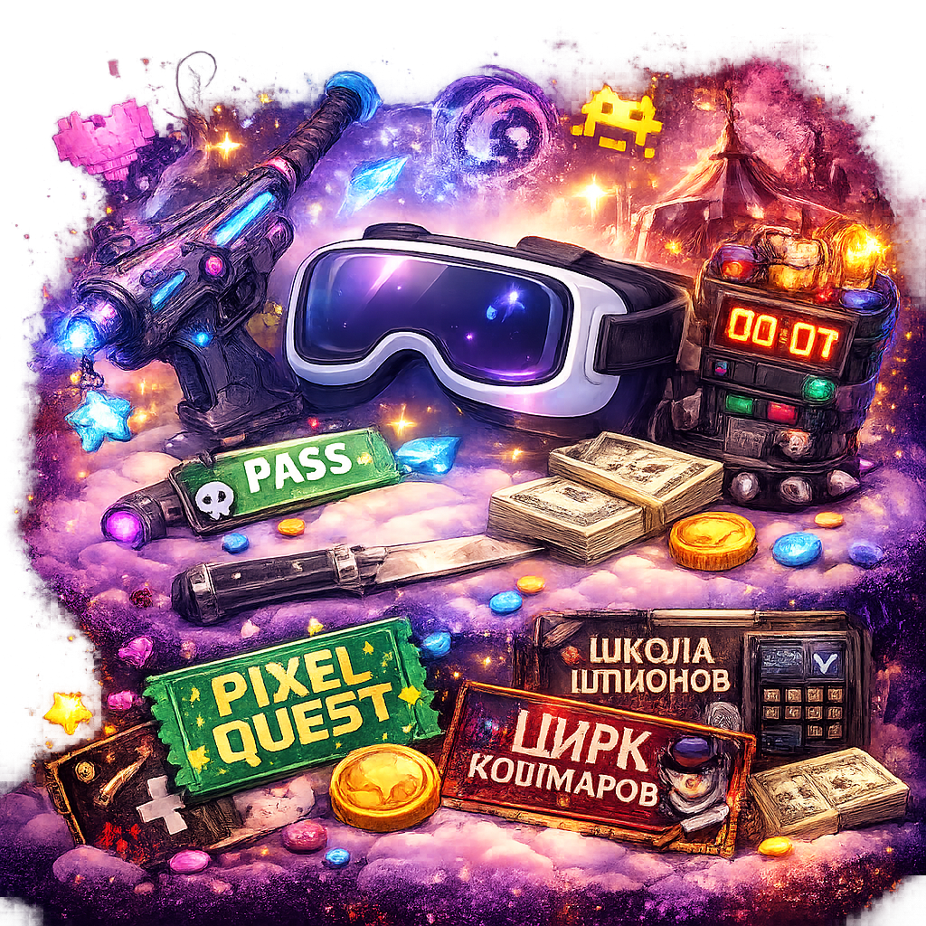 День рождения для подростков с VR и Pixel Quest в СитиСмайл