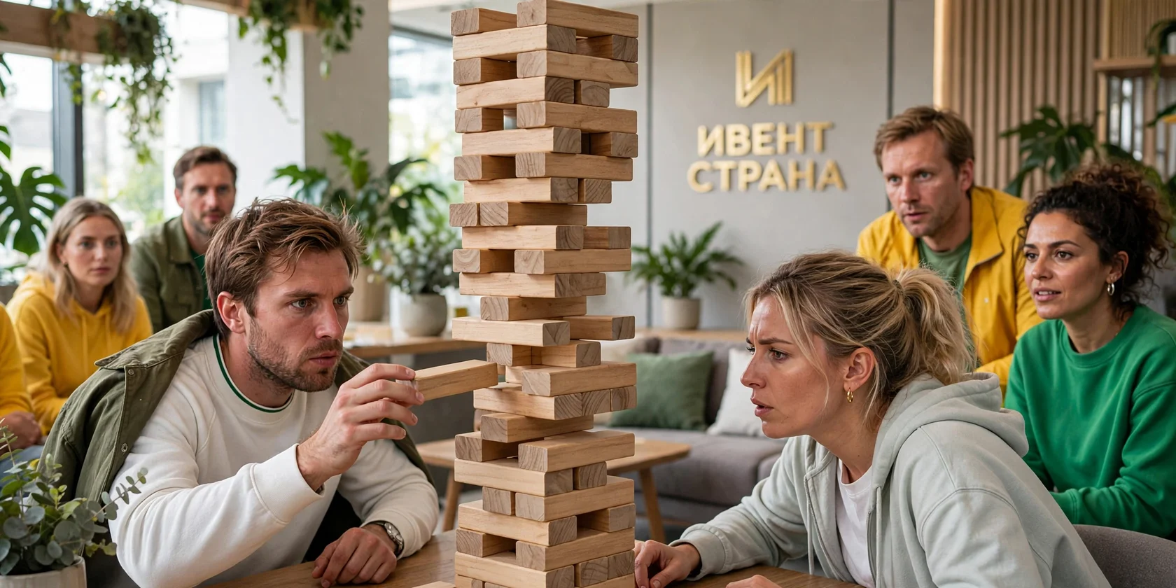 Деревянная дженга