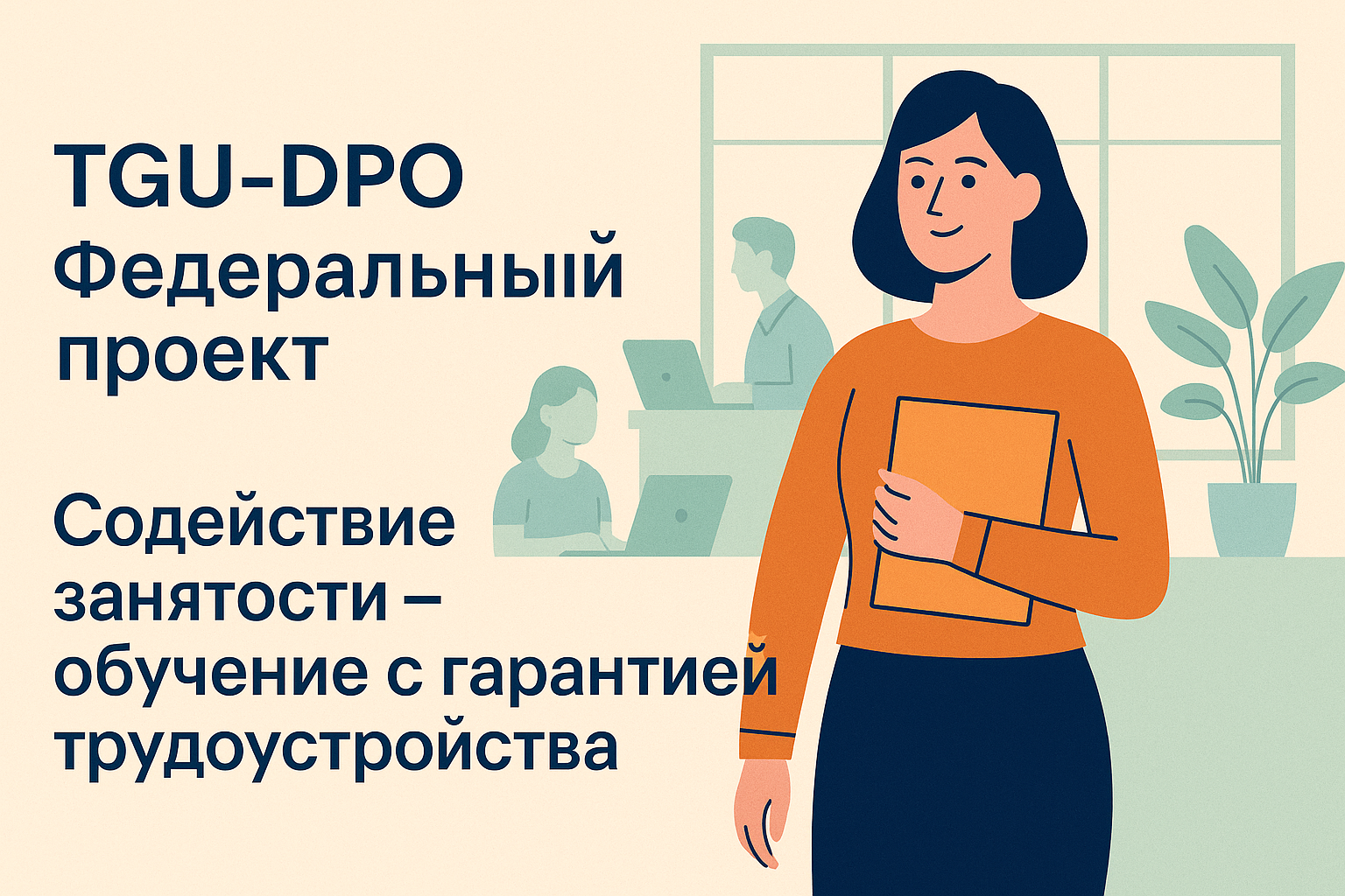 TGU-DPO Федеральный проект. Содействие занятости — обучение с гарантией трудоустройства