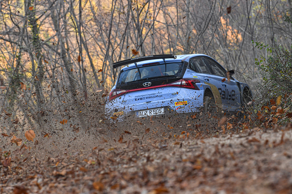 Тесты Hyundai i20 N Rally2 в Италии