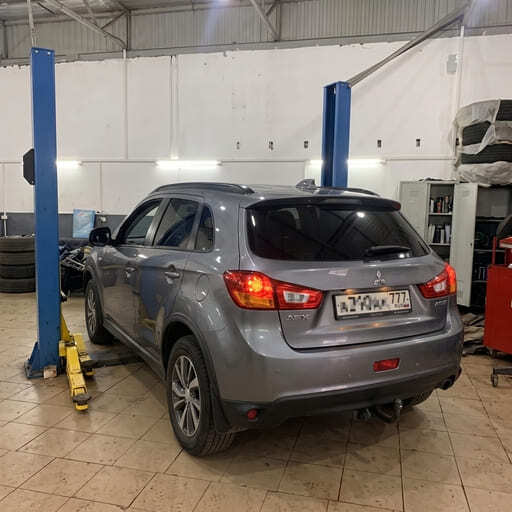 Mitsubishi ASX 2017 4WD на капитальном ремонте вариатора
