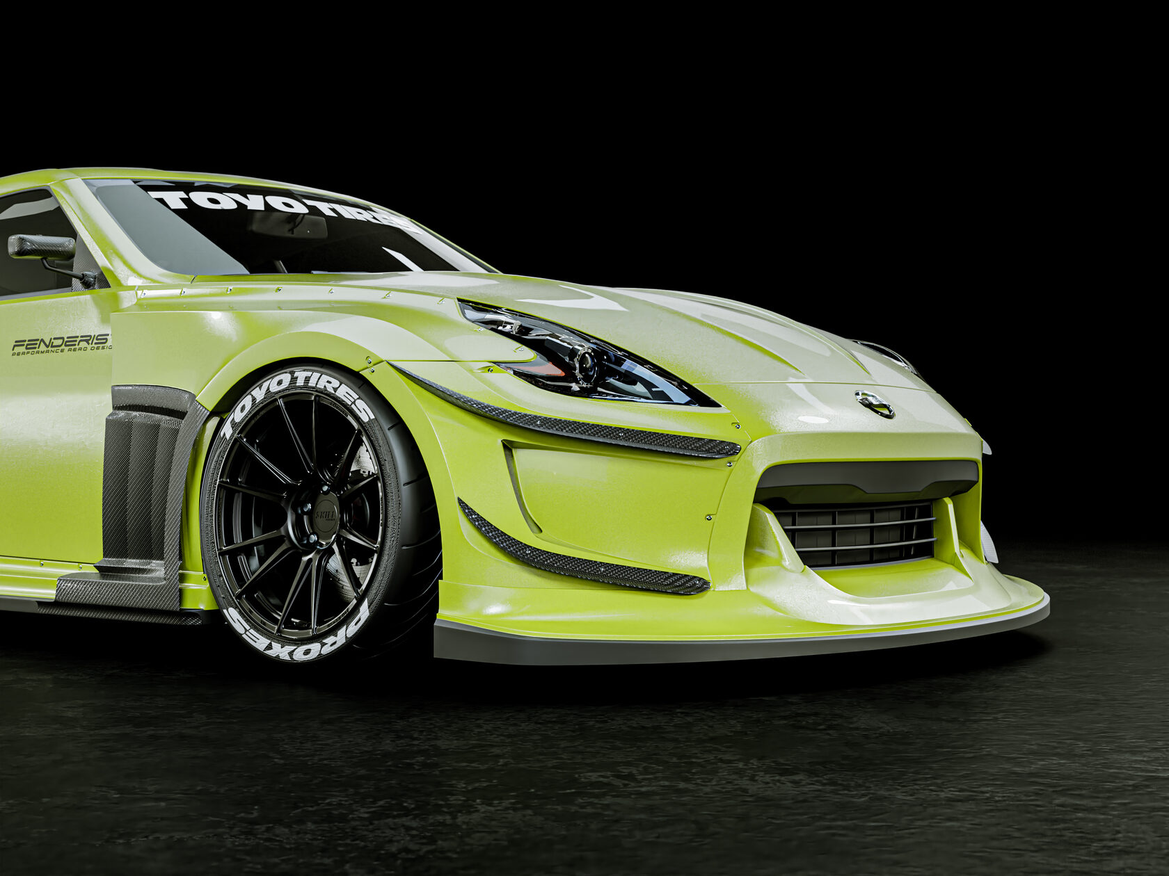 Full Track Set / WIDE BODY KIT NISSAN 370Z / FAIRLADY Z 08-12