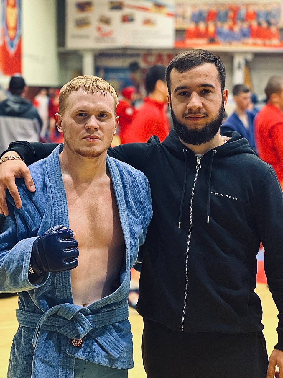 Тренировка по кикбоксингу
