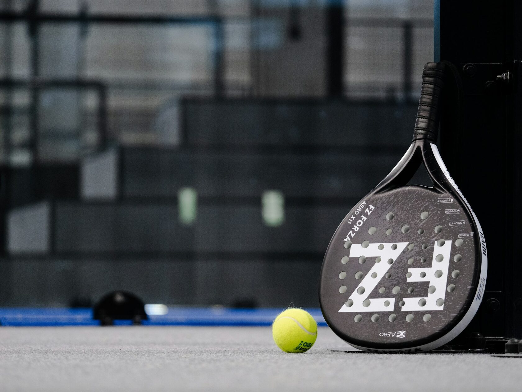 Racket close up